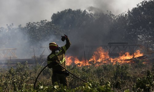 Vatrogasci pokušavaju obuzdati požar na Kreti, gori i u Njemačkoj