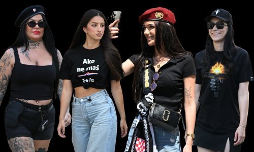 Zar je ovo zagrebačka špica? Sve su zasjenili Thompsonovi fanovi, ovakvi stajlinzi ne viđaju se svaki dan