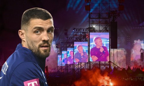 Mateo Kovačić stigao na Thompsonov koncert na štakama: Ni povreda ga nije zaustavila