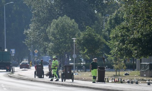 Radnici Čistoće nakon koncerta imaju pune ruke posla, s čišćenjem počeli u tri ujutro