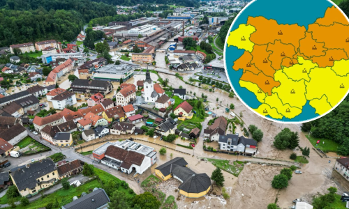 Iz Slovenije nam stižu nagli porast vodostaja i bujične poplave
