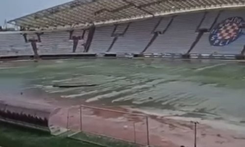 Pogledajte pravo stanje poljudskog stadiona nakon strašnog nevremena