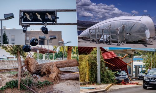 Saldo splitskog nevremena: Ozlijeđenih 26, oštećeno čak 330 automobila
