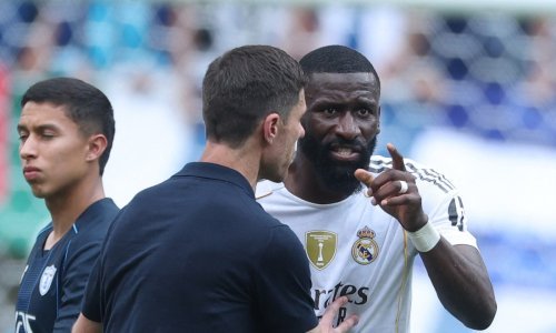 Xabi Alonso i Antonio Rudiger Real Madrid