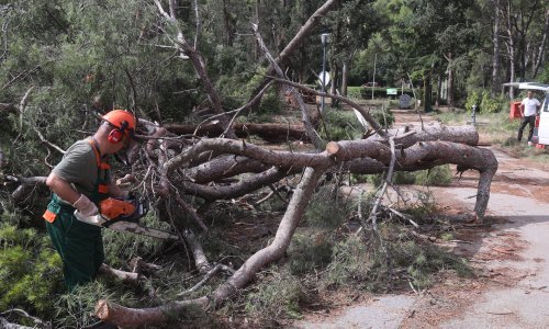 Splitski Marjan potpuno je devastiran. Šuta zahvalio Zagrebu, Zadru i Mostaru na pomoći