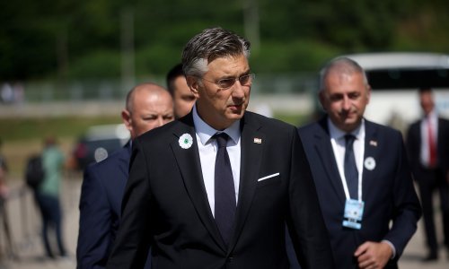 Plenković u Srebrenici: Došao sam odati počast žrtvama genocida