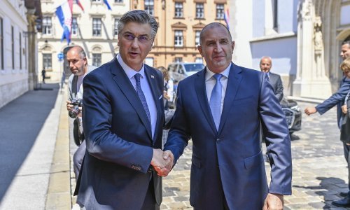 Plenković s bugarskim predsjednikom: Zajednički cilj ulazak u OECD