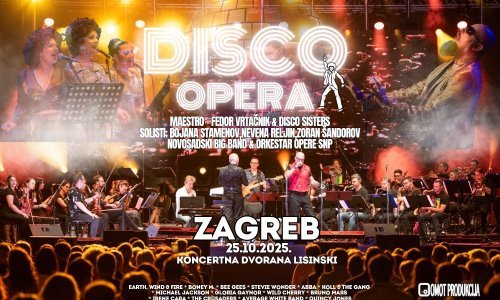 „Disco Opera 2025“ vraća se u Lisinski