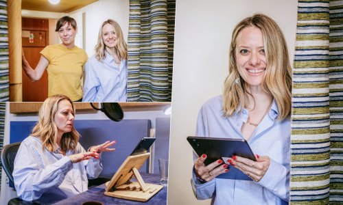 Bili smo na snimanju audioverzije tportalova romana godine: Pogledajte kako Jelena Veljača čita Olju Knežević