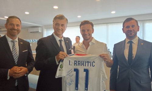 Plenković obiskal Split in obljubil podporo pri obnovi Poljuda in gradnji nove bolnišnice