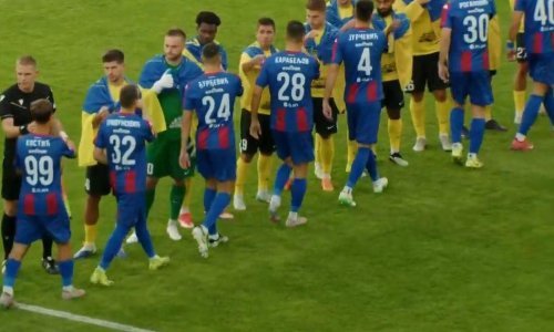 Ukrajinski nogometaši odbili se rukovati s Partizanovim igračima. 'Vi ste naši neprijatelji'