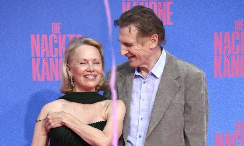 Liam Neeson i Pamela Anderson