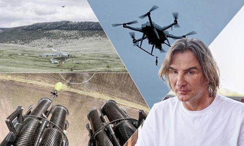 Gazda Pinka Željko Mitrović testira dron-bombarder. Kako izgleda i što će s njim?
