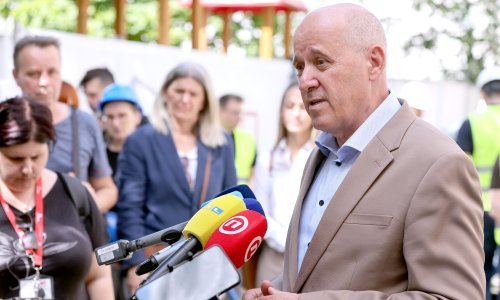 Bačić obišao gradilišta po Zagrebu: 'Sve je kvalitetetno i u rokovima'