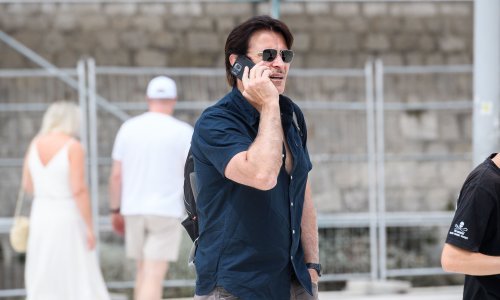 Sve je češće u Hrvatskoj: Goran Višnjić snimljen u rodnom gradu