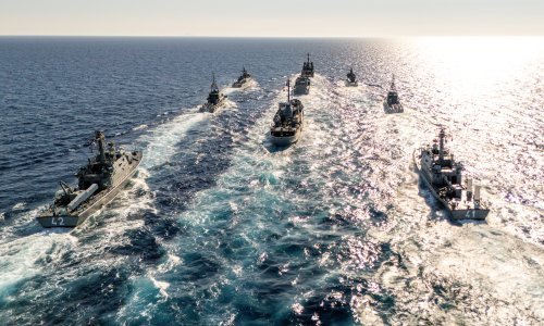 Mornarica impresionirala mimoplovom, pogledajte kako je to izgledalo