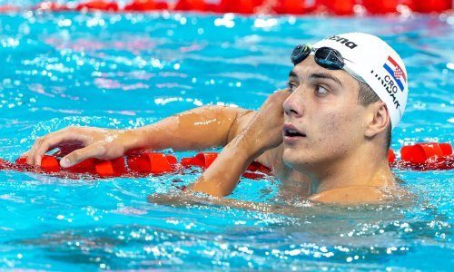 Plavalec Jere Hribar za las zgrešil finale svetovnega prvenstva v Singapurju