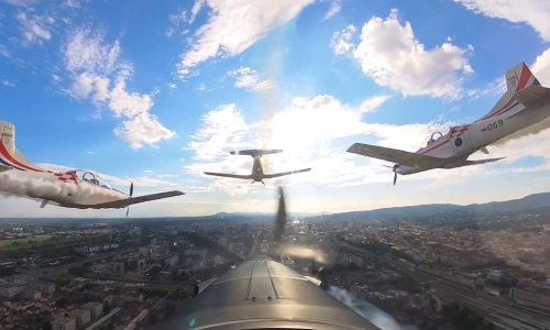 VIDEO MORH objavio spektakularnu snimku iz zraka s mimohoda