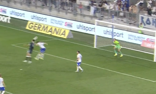 Beljo skoro zabio sjajan prvi gol za Dinamo, ali ga je zaustavila greda. Pogledajte šansu