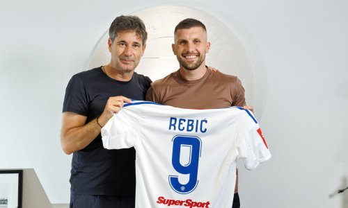 Goran Vučević i Ante Rebić NK Hajduk