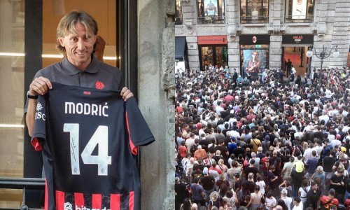 Luka Modrić AC Milan predstavljanje