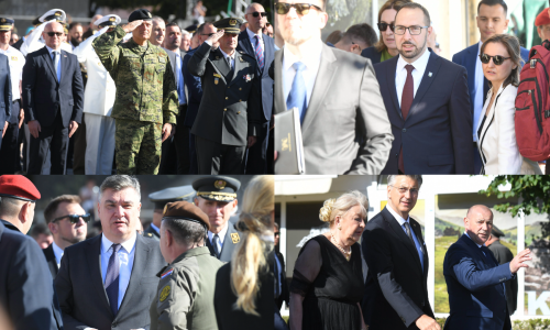 FOTO Pogledajte tko je sve došao u Knin: Cijeli državni vrh, Šeks, Tomašević, Turudić...