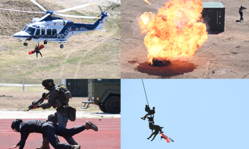 FOTO Hrvatska vojska i policija napravili spektakl u Kninu