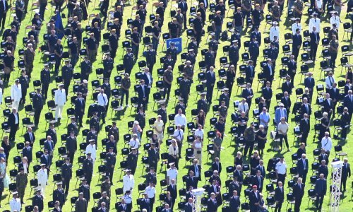 Izabrali smo 30 najupečatljivijih fotki iz Knina. Jedna scena je bila posebno emotivna