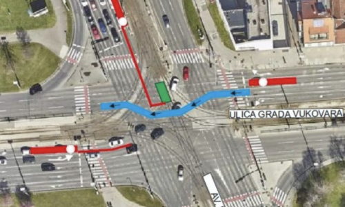 Počinju opsežni radovi na raskrižju Vukovarske i Držićeve u Zagrebu: Koristite alternativne pravce