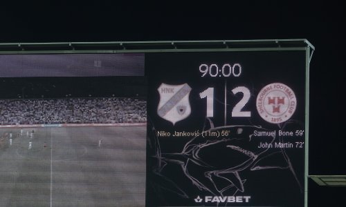 Rijeka objavila fotografiju: 'Jedina svijetla točka sinoć'