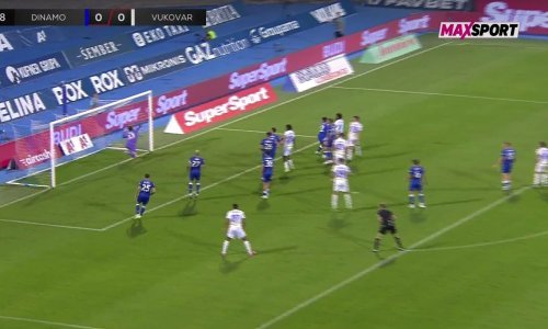 Maksimir je utihnuo nakon ovog udarca; pogledajte kako je greda spasila Dinamo protiv Vukovara
