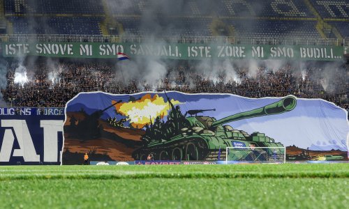 Koreografija Bad Blue Boysa povodom 30. godišnjice Oluje