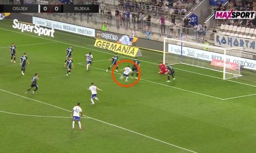 Kako Osijek ovdje nije poveo? Pogledajte nevjerojatne promašaje na Opus Areni