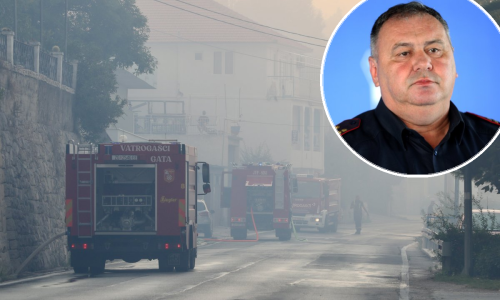 Tucaković: Požar se pojavio na dva različita mjesta tijekom noći