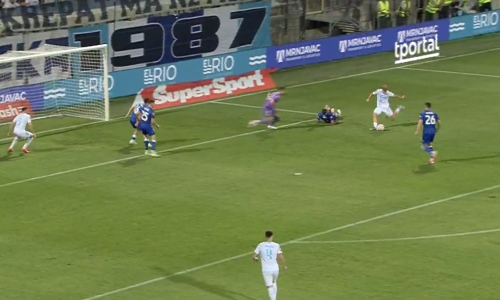 Pogledajte nevjerojatne promašaje Rijeke. U jednoj akciji su dvaput pogodili gredu