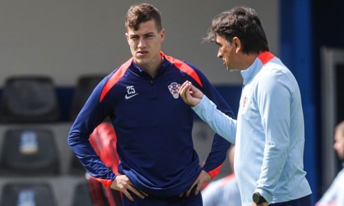 Luka Sučić i Zlatko Dalić