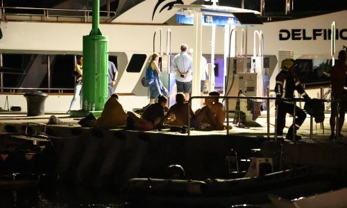 FOTO Pogledajte složenu akciju izvlačenja glisera nakon sudara brodica u Rovinju