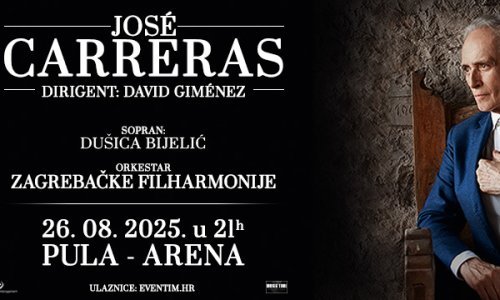 Osvojite ulaznice za koncert José Carrerasa u pulskoj Areni