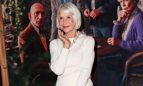 Nakon proslave 80. rođendana: Helen Mirren zablistala u bijelom od glave do pete