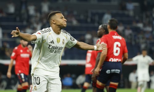 Real do pobjede protiv Osasune Mbappeovim golom s 11 metara