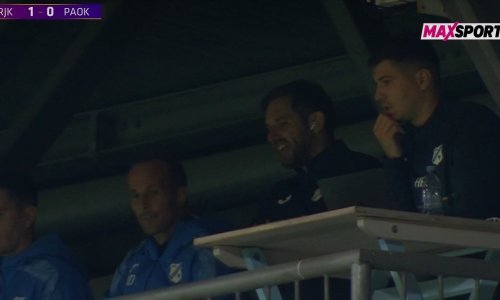 Kamere su dugo tražile otkud Đalović prati utakmicu, a onda su ga našle. Pogledajte gdje