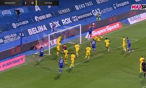Dinamo Zagreb zanesljivo premagal Istro in dosegel četrto zaporedno zmago