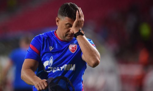 Trener Zvezde nakon ispadanja iz Lige prvaka divljao na novinare