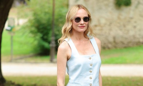 Mini haljina i chic cipele: Diane Kruger pronašla je dobitnu modnu formulu
