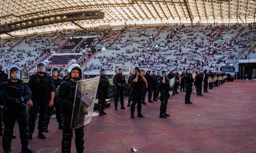 Policija: Na utakmici Hajduka i Rijeke 14 privedenih