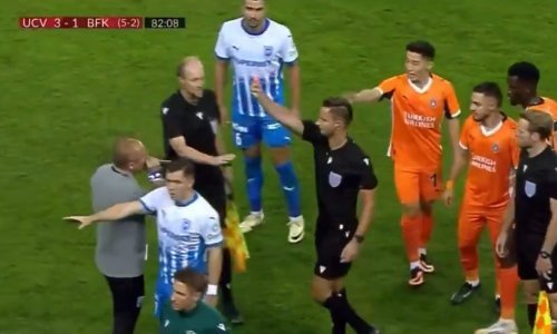 Pogledajte totalni kaos u Rumunjskoj; sudac crveni karton pokazao službenom spikeru!