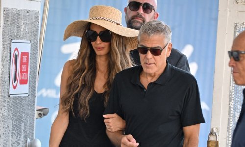Modno usklađeni par: Amal i George Clooney sa stilom napustili Veneciju