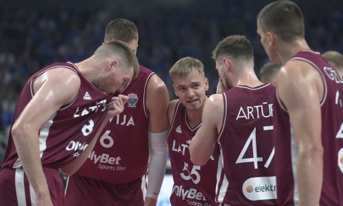 Latvija se dugo mučila na Eurobasketu pa preokretom svladala totalnog autsajdera