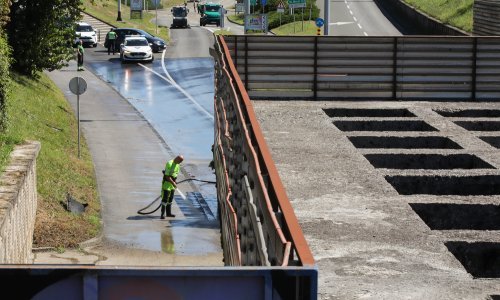Ovako izgleda sanacija podvožnjaka u Zagrebu u kojem je zaglavila vozačica