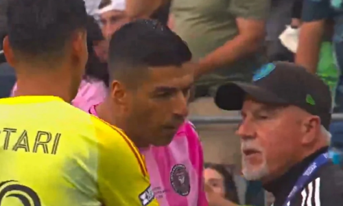 Skandal u SAD-u: Luis Suarez nakon poraza pljunuo protivničkog trenera